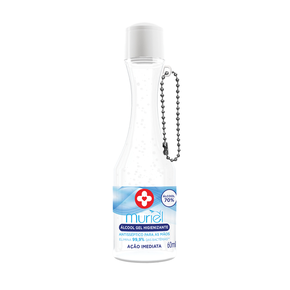 Sabonete Liquido Antibac Transparente Muriel 60ml