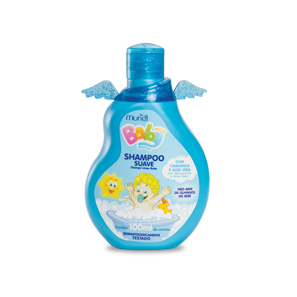 Shampoo Para Bebê Infantil Menino Baby Muriel 100ml