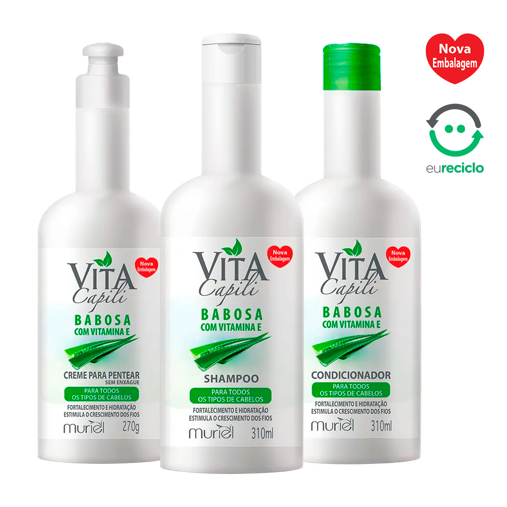 Muriel Kit Vita Capili – Babosa e Vitamina E