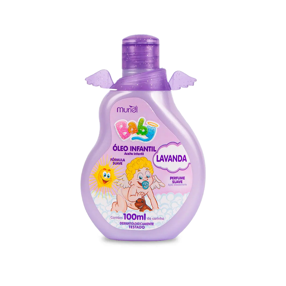 Óleo Corporal Muriel Baby Lavanda 100ml