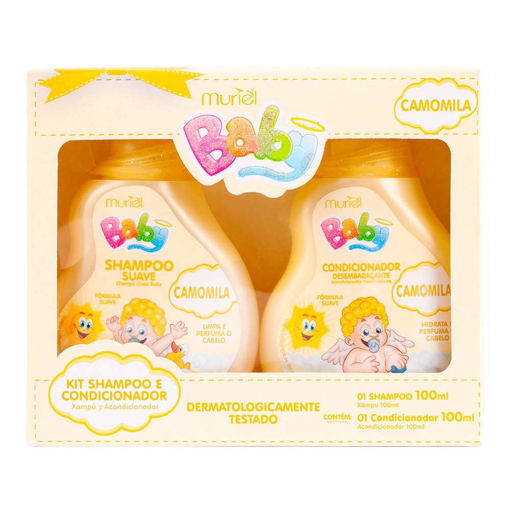 Muriel Kit Baby Camomila Shampoo e Condicionador 100ml