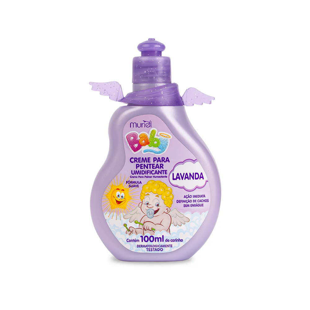 Muriel Creme para Pentear Baby Lavanda 100ml