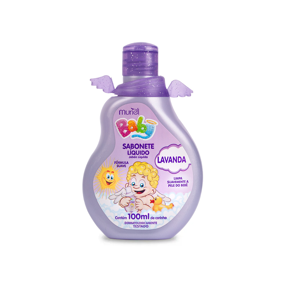 Muriel Sabonete Líquido Baby Lavanda 100ml