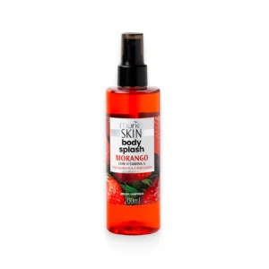 Body Splash Morango com Vitamina A