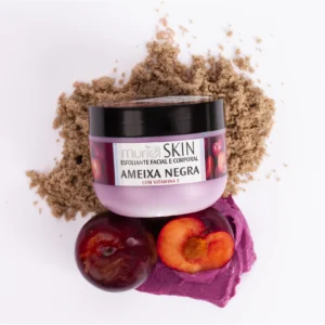 Esfoliante Facial e Corporal Ameixa Negra com Vitamina E
