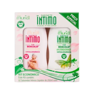 Kit Muriel Sabonete Íntimo + Sabonete Íntimo Herbal 200ml