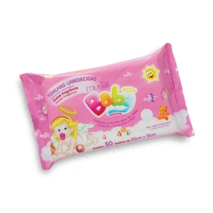 Toalhas Umedecidas Baby Muriel Menina 50 unidades