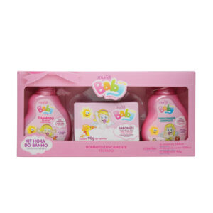 Kit Hora do Banho Baby Muriel Menina
