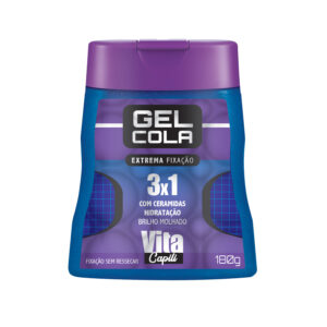 Gel Cola Vertical Vita Capili Azul 180g