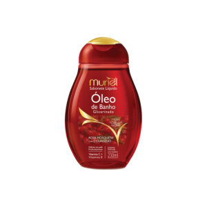 Óleo de Banho Glicerinado Rosa Mosqueta com Colágeno Muriel 230ml