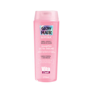Shampoo Ultra Brilho Glow Hair Glicolic Vita Capili 270ml