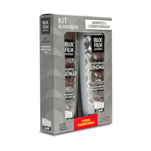 Kit Blindagem Bloc Film Vita Capili Shampoo 270ml + Condicionador 250ml