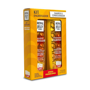 Kit Engrossador Royal Jelly Vita Capili Shampoo 270ml + Condicionador 250ml