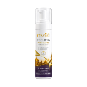 Espuma Hidratante Instantânea Muriel Elixir Árabe com Colágeno e Niacinamida 150ml
