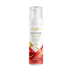 Espuma Hidratante Instantânea Muriel Romã com Colágeno e Niacinamida 150ml