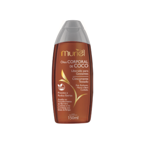 Óleo Corporal Muriel Óleo Natural de Coco 150ml