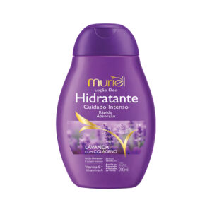 Loção Deo Hidratante Lavanda com Colágeno Muriel 200ml