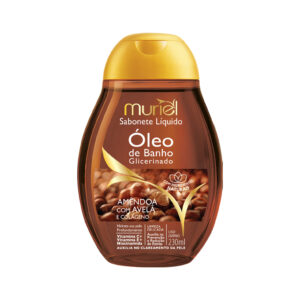 Óleo de Banho Glicerinado Amêndoa com Avelã Muriel 230ml