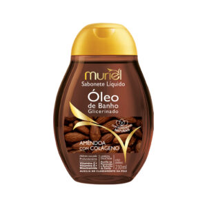 Óleo de Banho Glicerinado Amêndoa com Colágeno Muriel 230ml