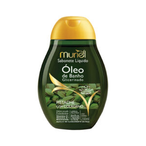 Óleo de Banho Glicerinado Pistache com Colágeno Muriel 230ml