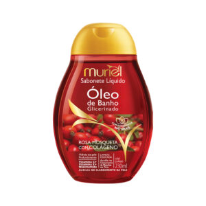 Óleo de Banho Glicerinado Rosa Mosqueta com Colágeno Muriel 230ml
