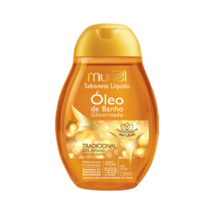Óleo de Banho Glicerinado Tradicional Gourmand Muriel 230ml